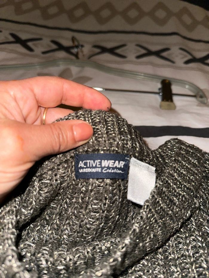Pull gris la redoute collection - photo numéro 2