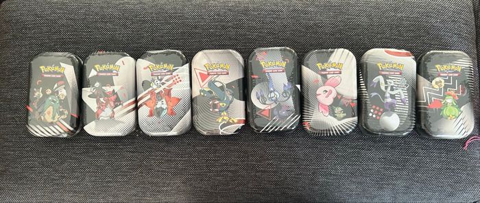 Artset Minitin Flamme Blanche / Flamme Noire 10.5 Pokémon