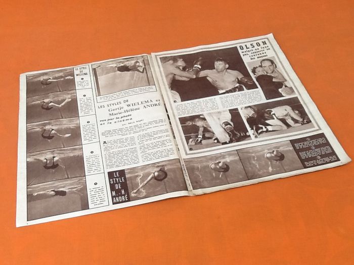 Miroir-Sprint (23 Août 1954) Championnats du Monde Cyclistes - photo numéro 3