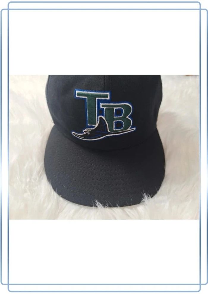 casquette new era - authentic collection - tampa bay ray mlb - brodé (536) - photo numéro 2