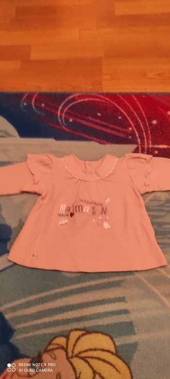 Tee-shirt à manches longues influx 6 mois