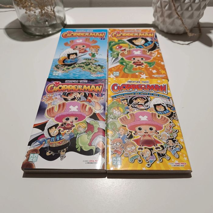 Manga chopperman tomes 1 à 3 + le super docteur des petits et des grands