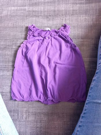 Top h&m taille 74cm 6/9mois