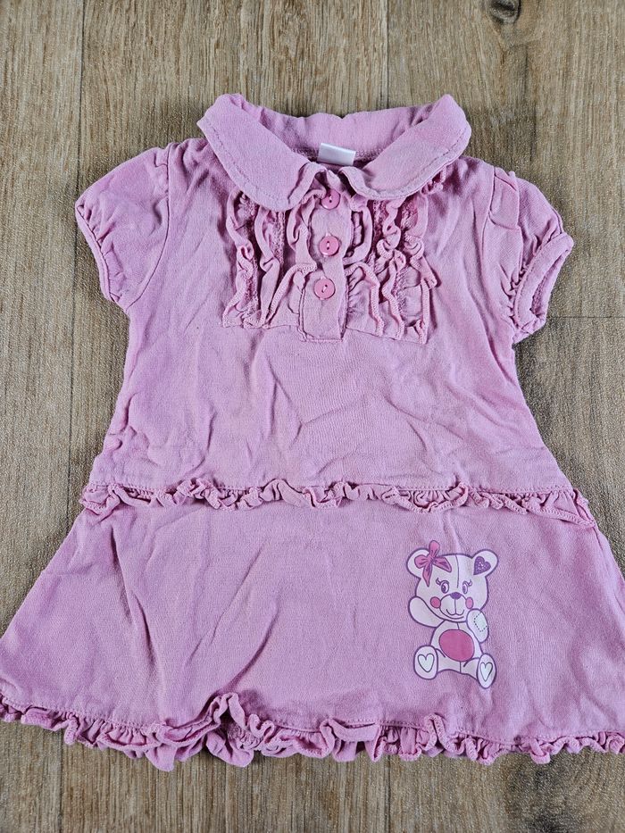 Lot 13 pièces vêtements bébé fille 3 mois printemps avec chaussures et ensembles été très bon état - photo numéro 2