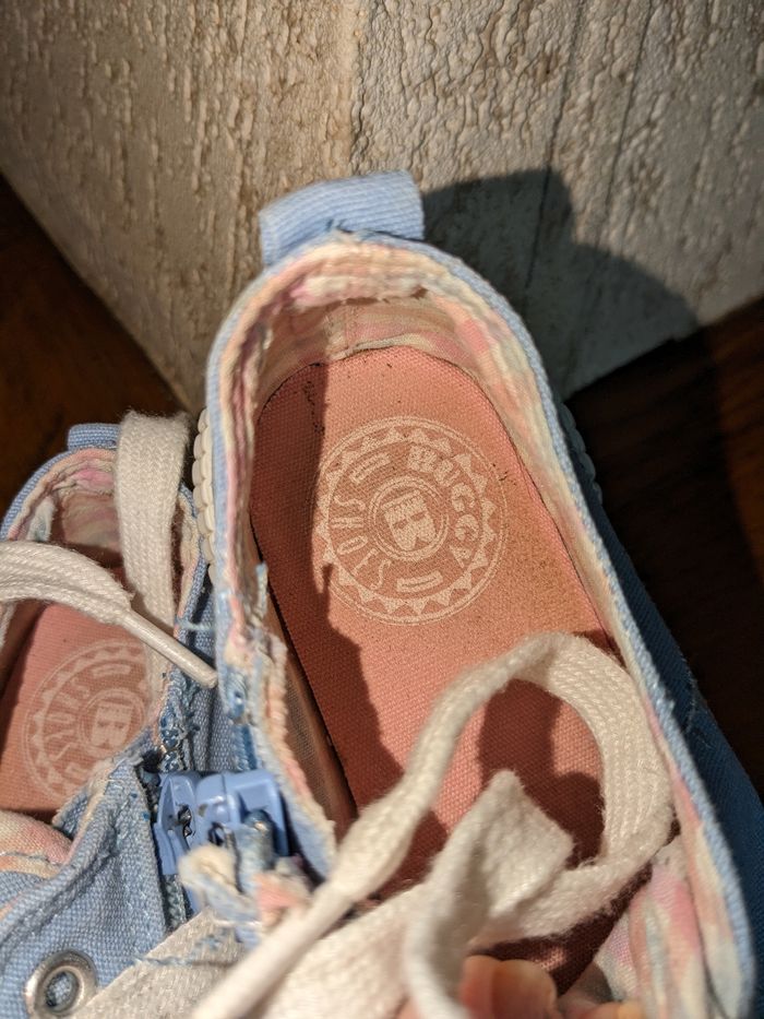 Basket toile fille - photo numéro 5