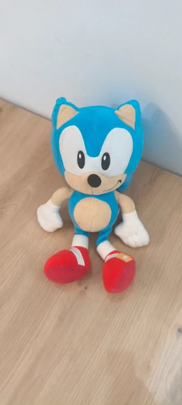 Peluche sonic le hérisson 30 cm - photo numéro 2