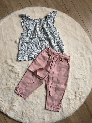 Ensemble élégant fille 12/18 mois 86cm