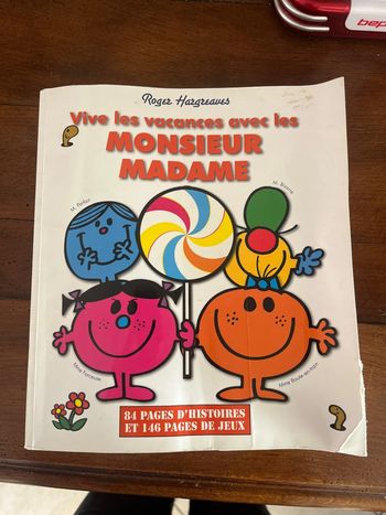 Vive les vacances avec les Monsieur Madame