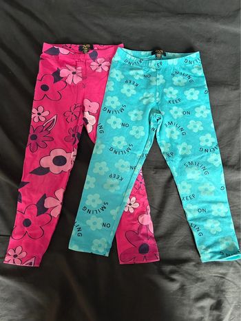 Lot 2 leggings 3-4 ans