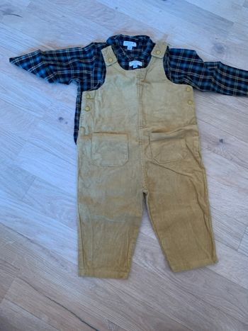 Ensemble (salopette + chemise)
