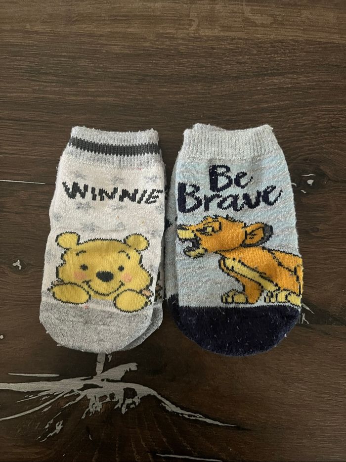 Lot 2 paires de chaussettes antidérapantes