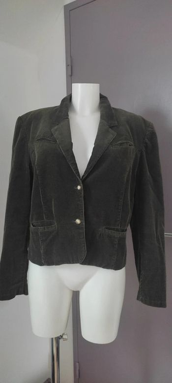 Veste velours kaki dub's 38 vintage