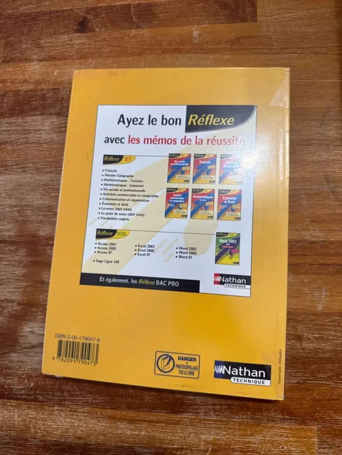 Livre français, BEP, seconde professionnelle et terminale - photo numéro 3