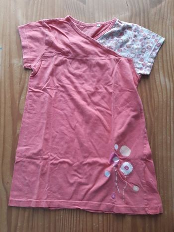 Chemise de nuit rose