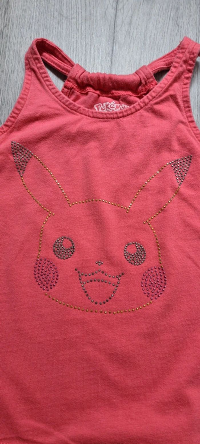 Débardeur Pokemon Pikachu 5 ans - photo numéro 2