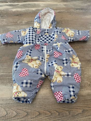 Combinaison hiver bébé unisexe 0-6mois