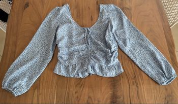 Haut court à fleurs