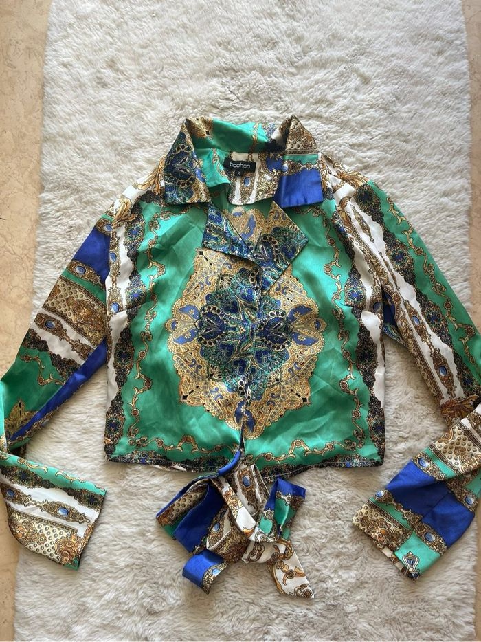 Blouse à motifs