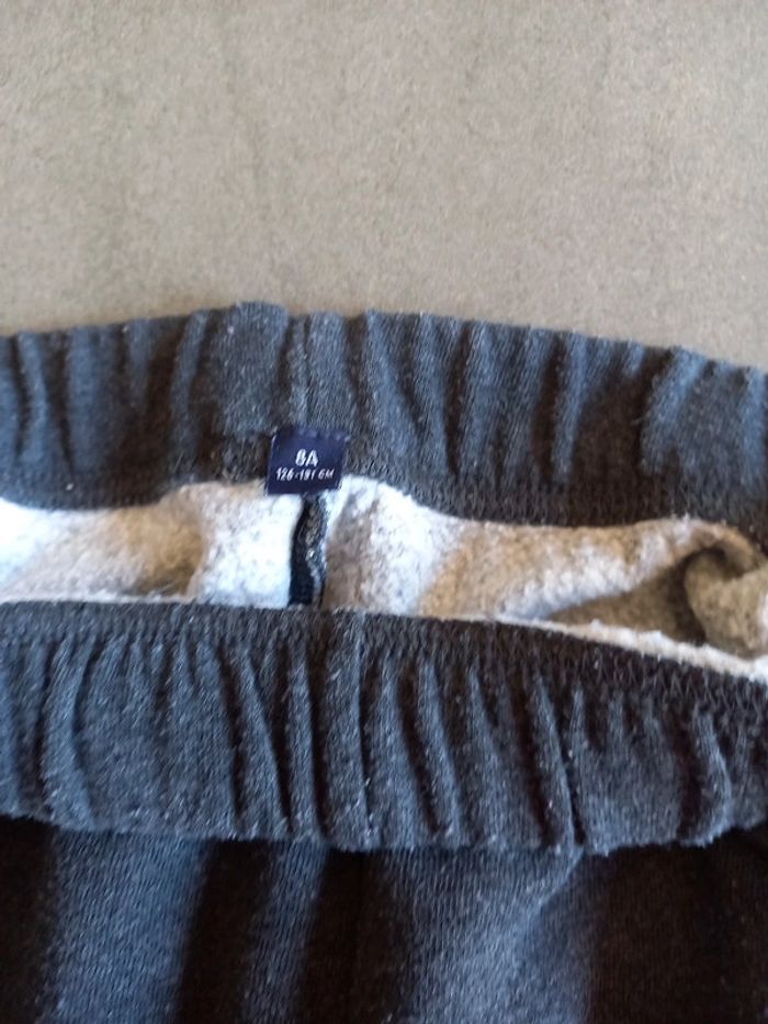 Pantalon survêtement molletonné 8 ans - photo numéro 7