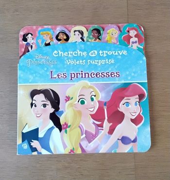 Cherche  et  trouve  Volets  Surprise  Les  Princesses  ,trouve  ce  qui  est  caché,  Disney  Princesses 