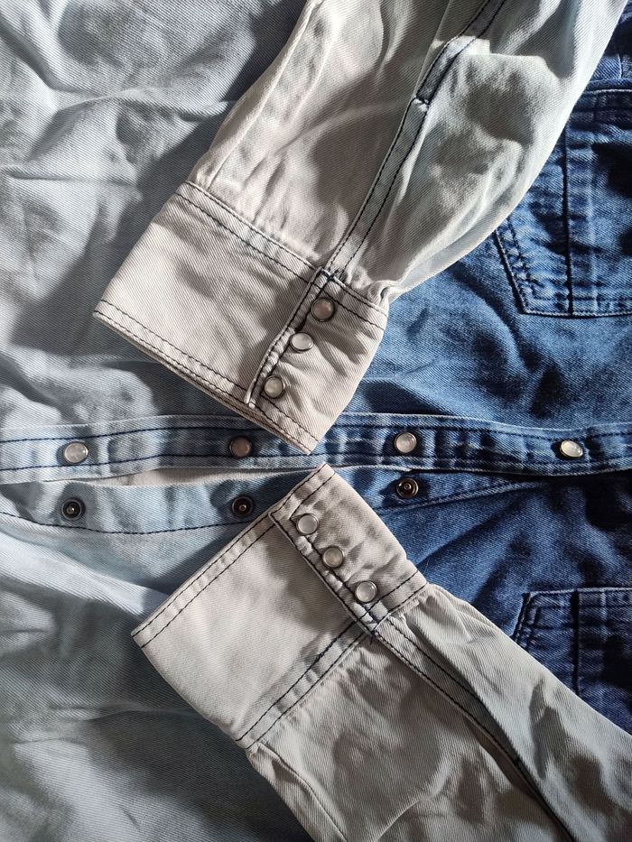 Chemise bleue marine - photo numéro 3