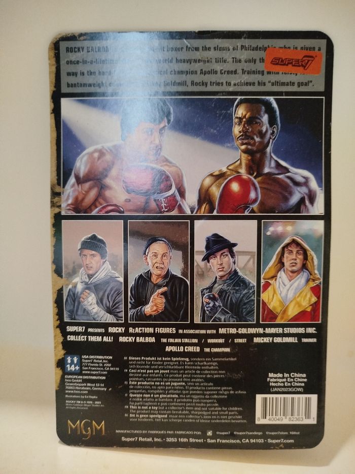 Figurine ReAction Rocky Balboa Street - photo numéro 8