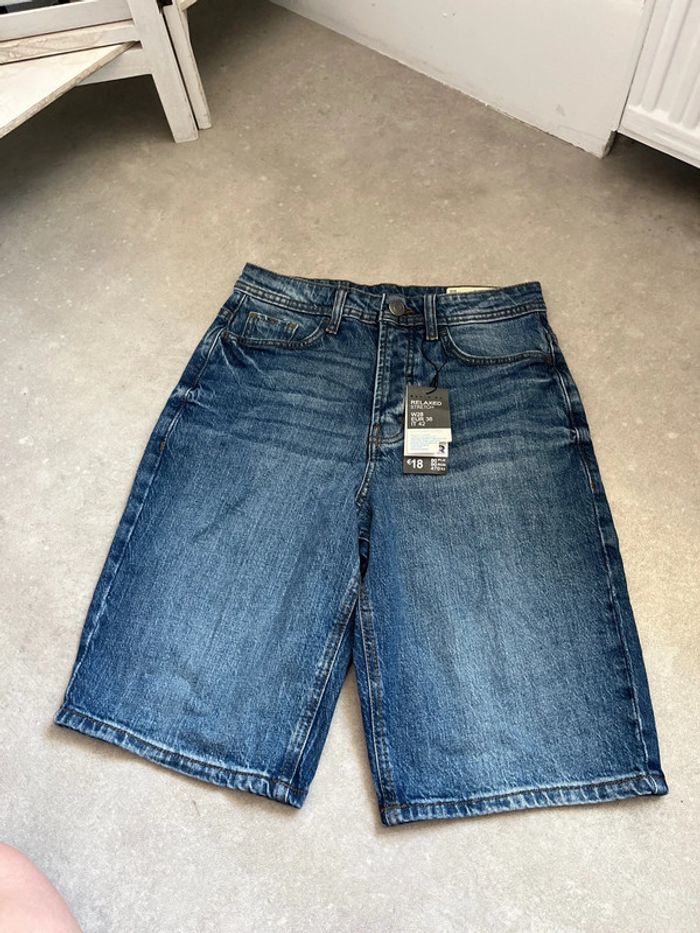 Short en jean