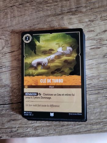 Carte Lorcana Clé de Turbo