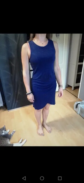 Robe bleu