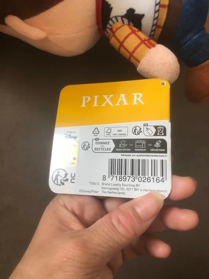 Peluche Woody Disney Pixar neuf 🧸 - photo numéro 5