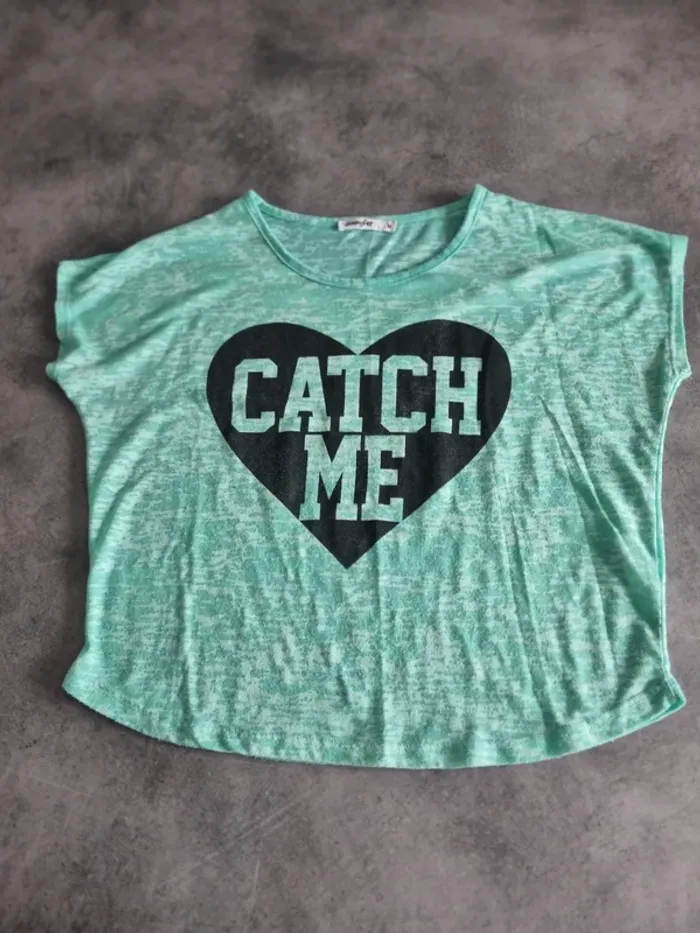 T-shirt sans manches femme - Taille M / 38 - Jennyfer - Vert d'eau - photo numéro 5