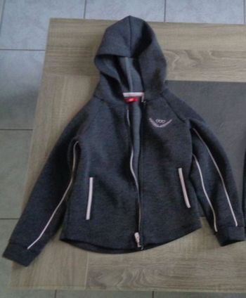 Sweat zippé fille 6 ans