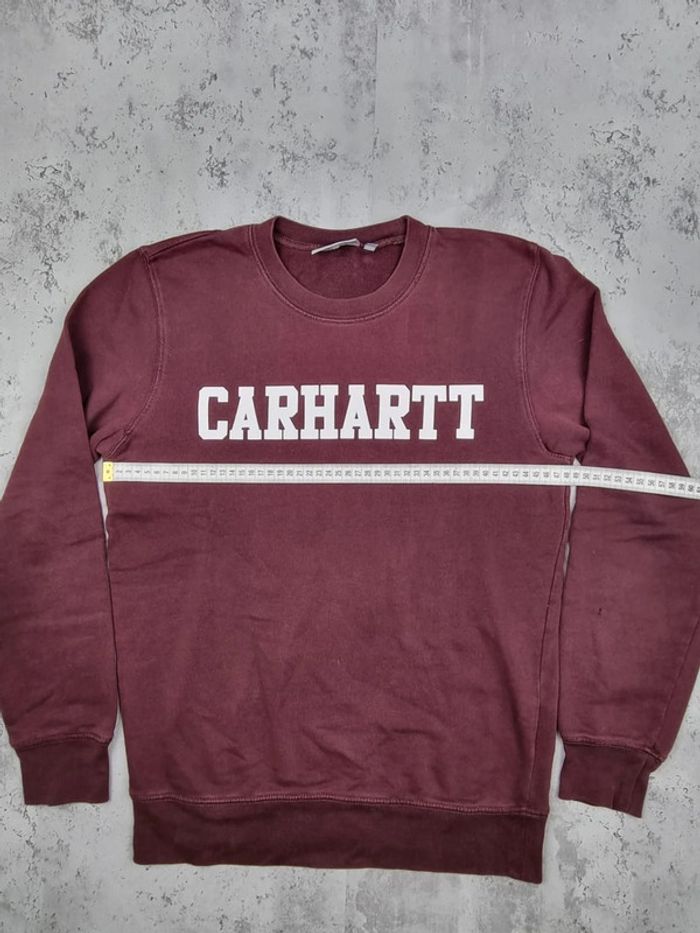 Sweat Carhartt bordeaux, XS Hommes - photo numéro 9