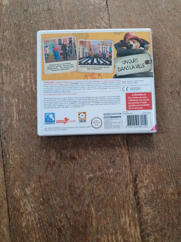 Jeu nintendo 3ds paddington escapade à londres - photo numéro 2