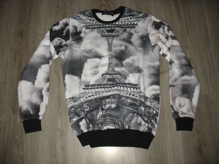 SWEAT SHIRT GRIS ET NOIR A MOTIF "BLUE SOUL" - TAILLE S - n°01 - photo numéro 4