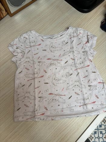 T-shirt Harry Potter Edwige H&M taille 110cm