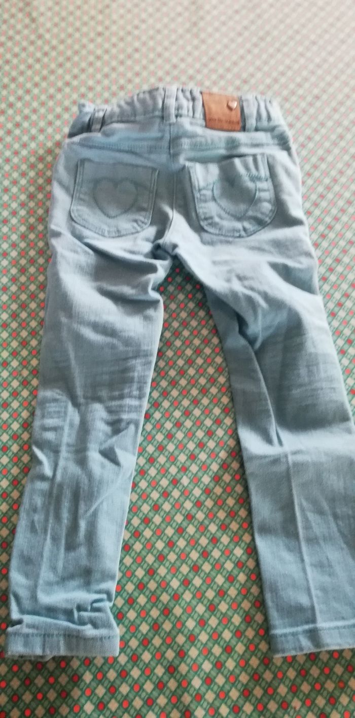 Vertbaudet pantalon 3 ans turquoise - photo numéro 5