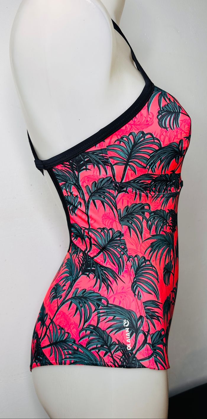 Maillot de bain rose palmiers - photo numéro 4