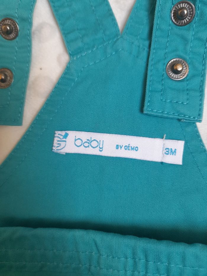 Salopette ete gemo 3 mois - photo numéro 4