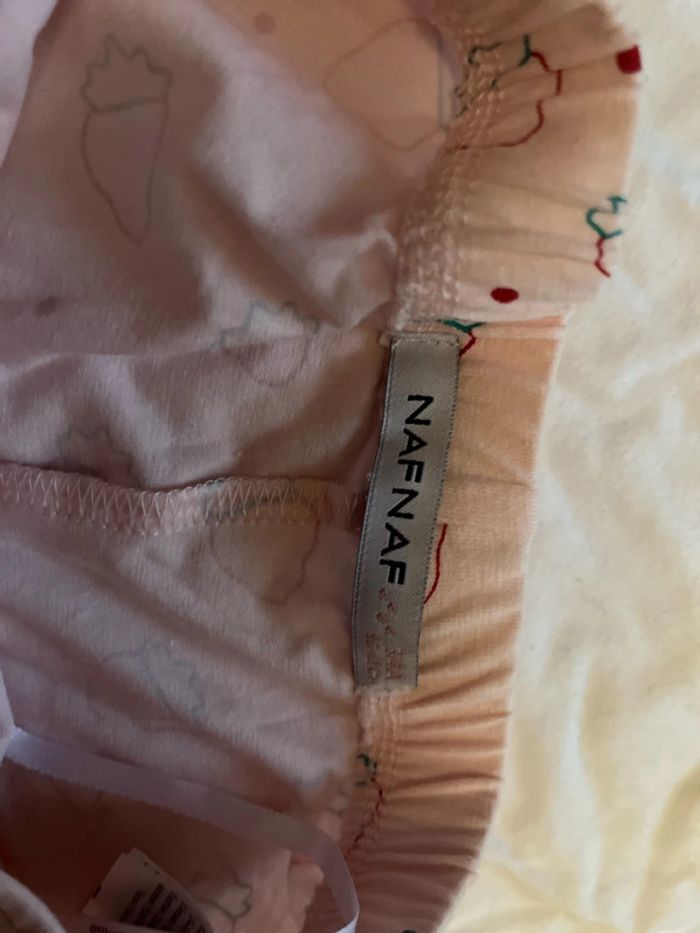 3/4 ans pyjama été short naf-naf fraise - photo numéro 4