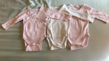 Lot de 3 bodys fille