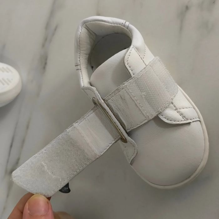Baskets à scratch en cuir pour bébé Pointure 20 Karl Lagerfeld - photo numéro 8