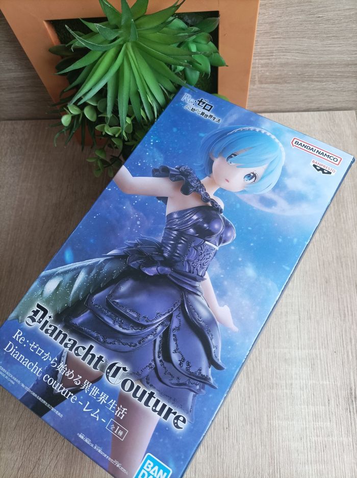 Figurine Rem Re Zero banpresto dianacht couture Bandai Namco
