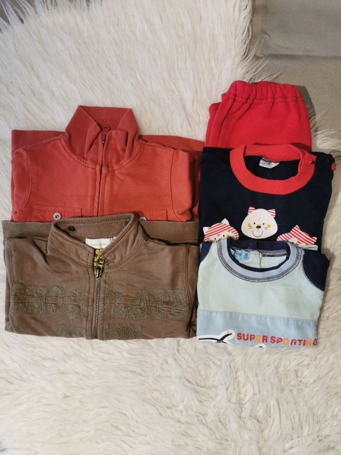 Lot de vêtements garçon