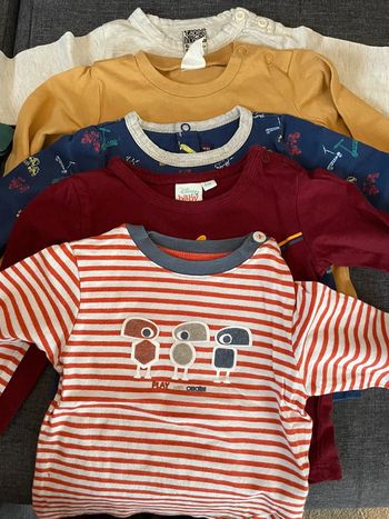 Lot t-shirt manches longues