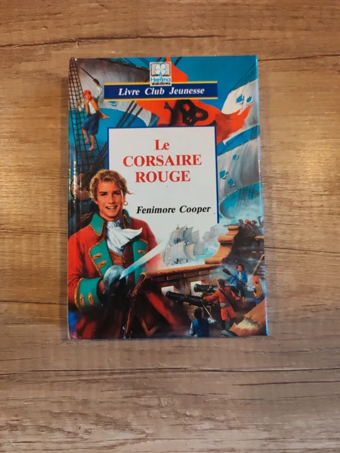Livre pour enfants "le corsaire rouge"