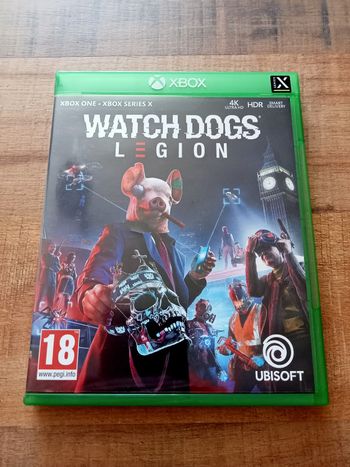 Jeu xbox one watch dogs legion 