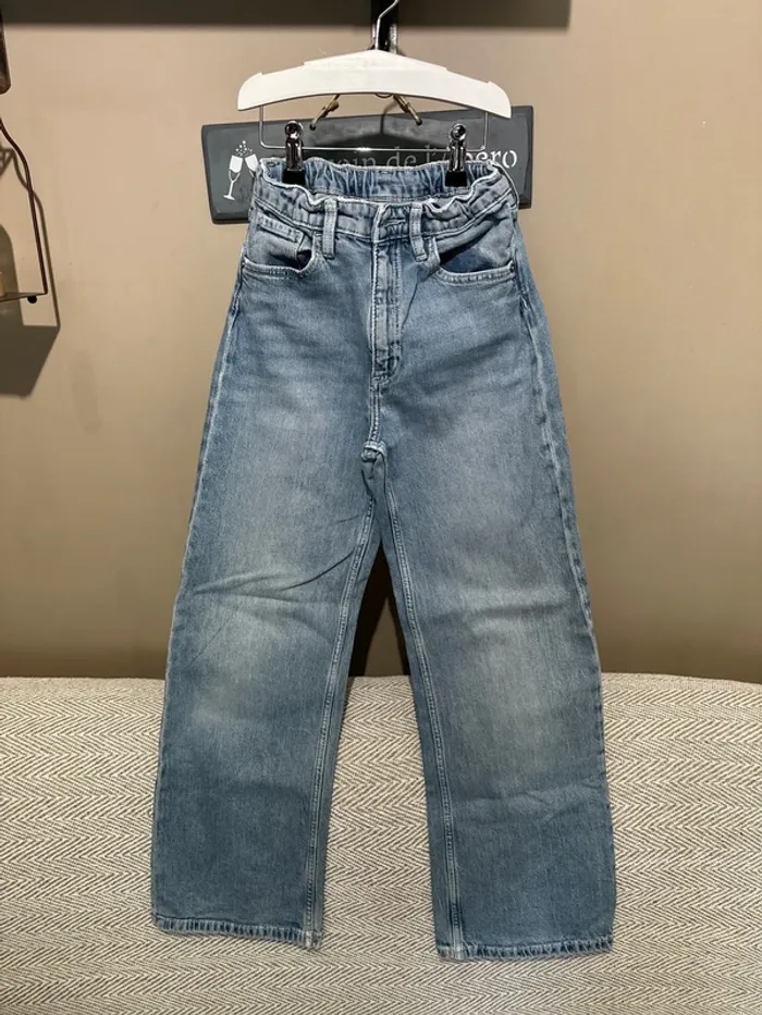 Jeans Fille 10 ans H&M tour de taille réglable