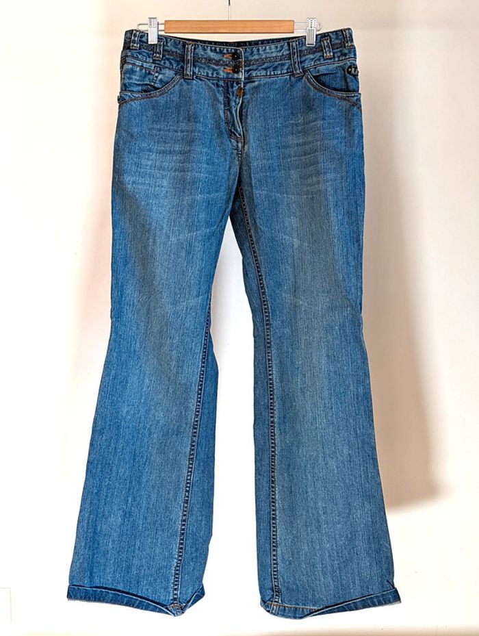 Jean bootcut bleu clair Timezone neuf – Taille 40