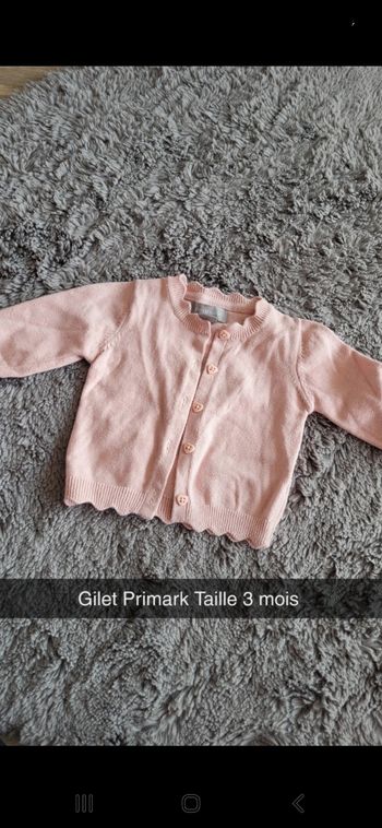 Gilet Primark 3 mois